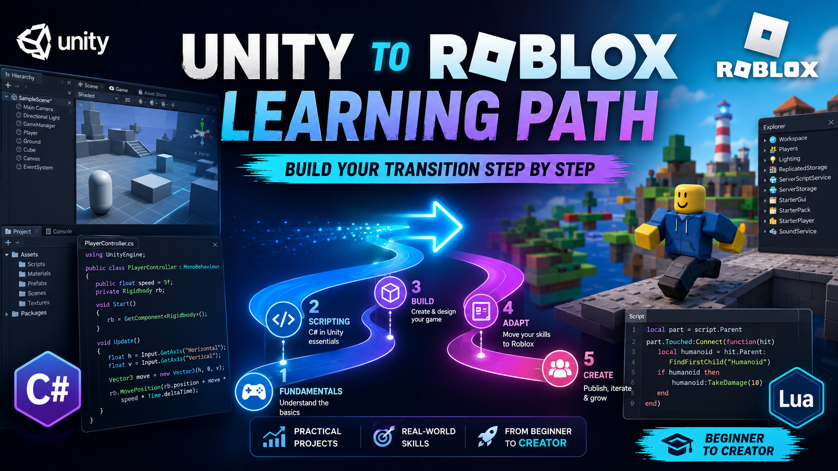 Learn Roblox From Unity